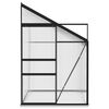 vidaXL Greenhouse Anthracite Aluminium 3.97 m³