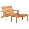 vidaXL 5 Piece Adirondack Garden Lounge Set Solid Wood Acacia