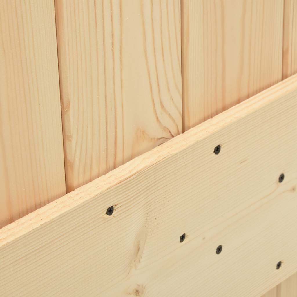 vidaXL Door NARVIK 70x210 cm Solid Wood Pine