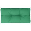 vidaXL Pallet Cushion Green 80x40x12 cm Fabric