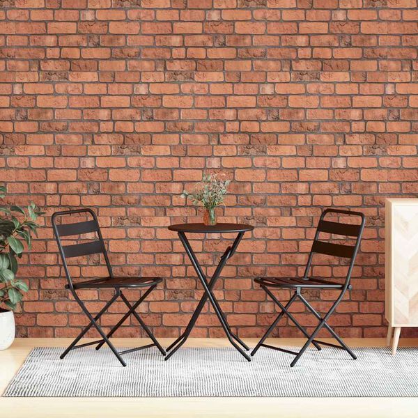 vidaXL 3D Wall Panels with Terracotta Brick Design 10 pcs EPS