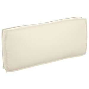 vidaXL Cushion Cream 120 x 50 x 12 cm Oxford Fabric