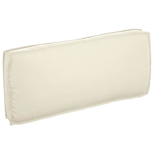 vidaXL Cushion Cream 120 x 50 x 12 cm Oxford Fabric