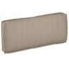 vidaXL Cushion Taupe 120 x 50 x 12 cm Oxford Fabric