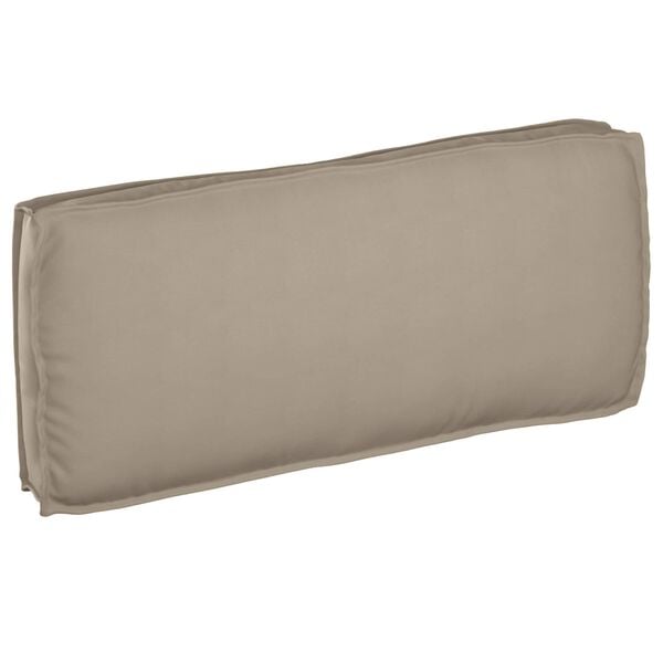 vidaXL Cushion Taupe 120 x 50 x 12 cm Oxford Fabric