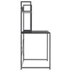 vidaXL Computer Desk Black 120x60x138 cm