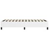 vidaXL Bed Frame without Mattress White 100x190 cm Twin Faux Leather