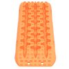 vidaXL Traction Boards 2 pcs Orange 106x30.5x7 cm Nylon