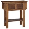 vidaXL Console Table Mixed Recycled Wood 80x35x80 cm