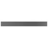 vidaXL Bookshelf Boards 8 pcs High Gloss Grey 100x10x1.5 cm Engineered Wood