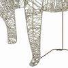 vidaXL Christmas Reindeers 6 pcs Gold 120 LEDs