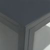 vidaXL Sideboard Anthracite 38x35x70 cm Steel and Glass