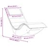 vidaXL Sun Lounger 2 pcs Brown 60 x 154 x 74cm Solid Acacia wood