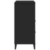 vidaXL Bookcase VIKEN Black 80x40x90 cm Engineered Wood