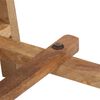 vidaXL Drafting Table Solid Mango Wood 116x50x76 cm