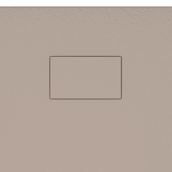 vidaXL Shower Base Tray SMC Brown 80x80 cm