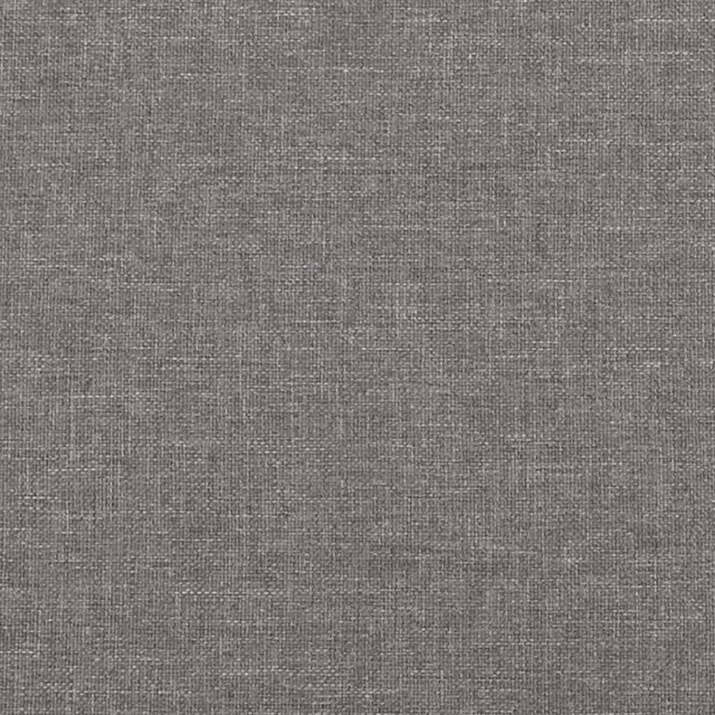 vidaXL 3-Seater Sofa with Pillows&Cushions Light Grey 180 cm Fabric