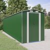 vidaXL Garden Shed Green 192x772x223 cm Galvanised Steel