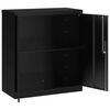 vidaXL File Cabinet Black 79x40x90 cm Steel