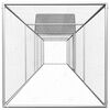 vidaXL Chicken Coop 9x1x1.5 m Galvanised Steel