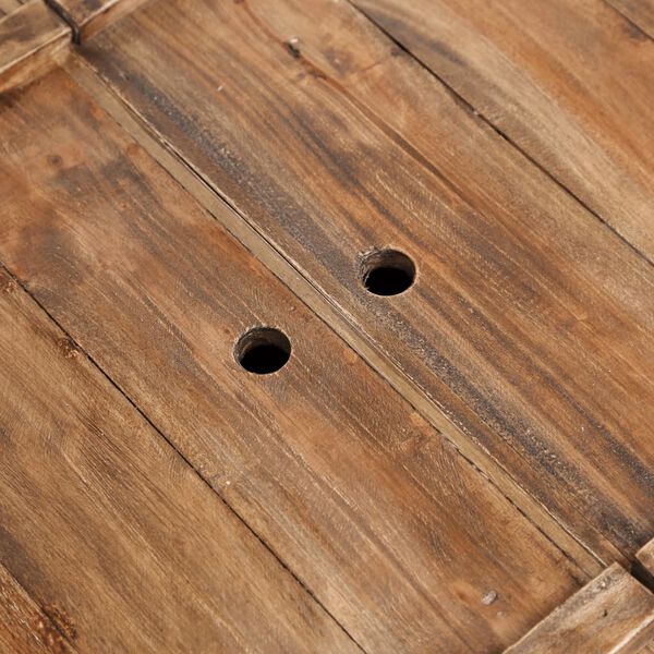 vidaXL Coffee Table 65x65x38 cm Solid Mahogany Wood