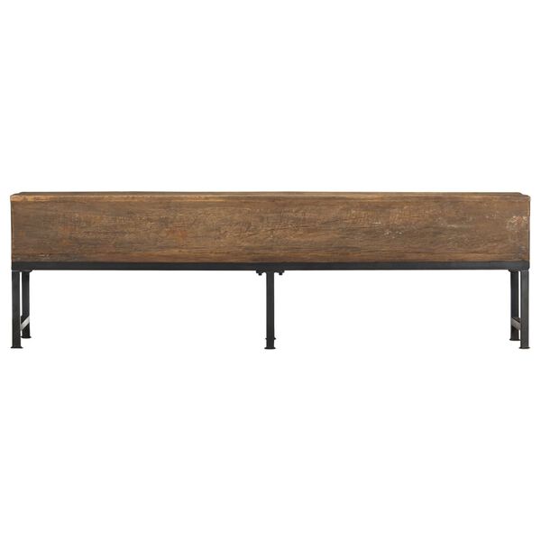 vidaXL Bench 160 cm Solid Reclaimed Wood