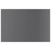 vidaXL Bookshelf Boards 4 pcs High Gloss Grey 60x40x1.5 cm Engineered Wood