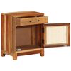 vidaXL Bedside Cabinet 40x30x50 cm Solid Reclaimed Wood