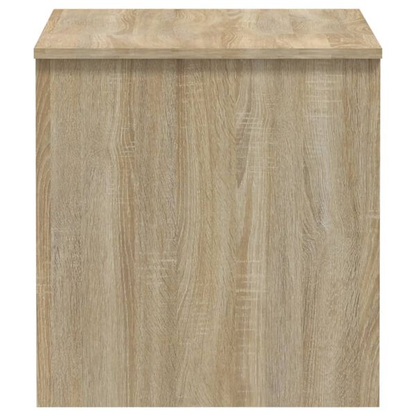vidaXL Coffee Table Sonoma Oak 102x50.5x52.5 cm Engineered Wood