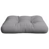 vidaXL Pallet Cushion Grey 58x58x10 cm Fabric