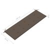 vidaXL 3-Seater Garden Bench with Cushion 150 cm Grey Eucalyptus Wood