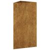 vidaXL Garden Planter 40x34.5x75 cm Corten Steel
