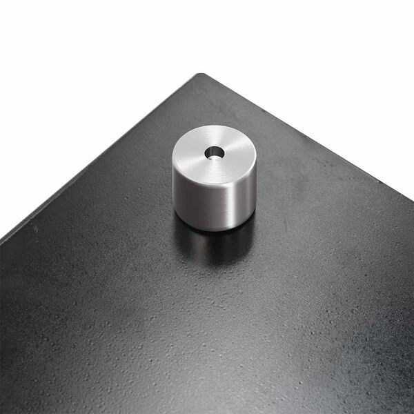 vidaXL Kitchen Backsplash Black 90 x 40 cm Tempered Glass