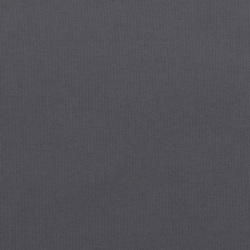 vidaXL Garden Bench Cushion Anthracite 150x50x7 cm Oxford Fabric