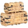 vidaXL Storage Chests 2 Pieces Solid Mango Wood