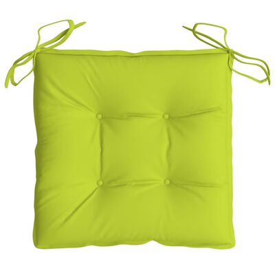 vidaXL Pallet Cushions 2pcs Bright Green 50x50x7 cm Oxford Fabric
