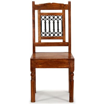 vidaXL Dining Chairs 4 pcs Solid Wood Classic