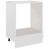 vidaXL Oven Cabinet | White | Engineered Wood | 60 x 46 x 81.5 cm | Oven Cabinet