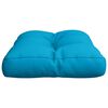vidaXL Pallet Cushion Light Blue 60x40x12 cm Fabric