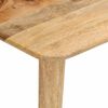 vidaXL Bench 160x40x45 cm Solid Wood Mango