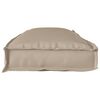 vidaXL Cushion Taupe 110 x 40 x 8 cm Oxford Fabric