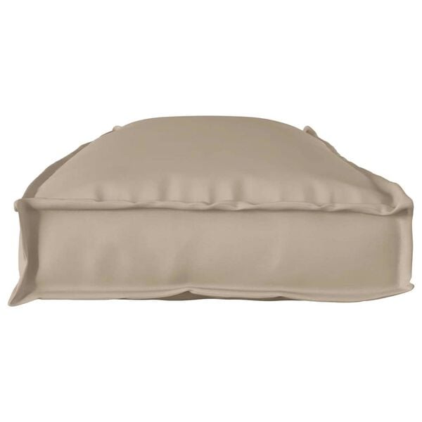 vidaXL Cushion Taupe 110 x 40 x 8 cm Oxford Fabric