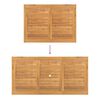 vidaXL Garden Dining Set 5 pcs Brown 160 x 80 x 75 cm Solid teak wood