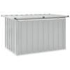 vidaXL Garden Storage Box Grey 109x67x65 cm
