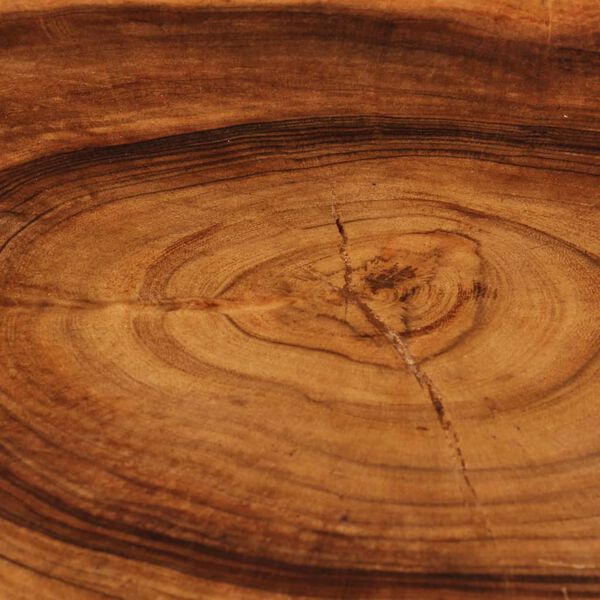 vidaXL Coffee Table Solid Acacia Wood 60x55x25 cm