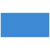 vidaXL Pool Cover Blue 488x244 cm PE