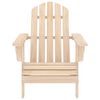 vidaXL Garden Adirondack Chair with Table Solid Fir Wood