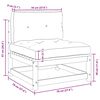 vidaXL 2 Piece Garden Lounge Set with Cushions Solid Pinewood