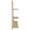 vidaXL Bathroom Mirror Sonoma Oak 90x10.5x45 cm Engineered Wood