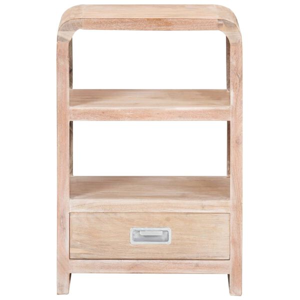 vidaXL Bedside Table 40x30x60 cm Solid Acacia Wood